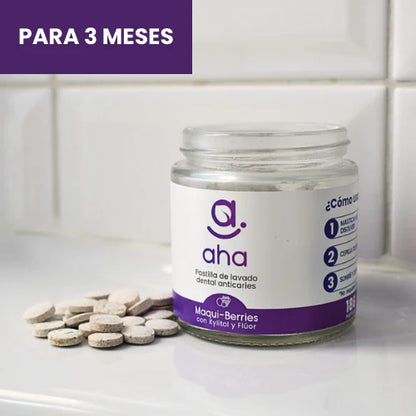 Pastilla de Lavado Dental | Limpieza Instantánea Donde Estés (50 unidades)