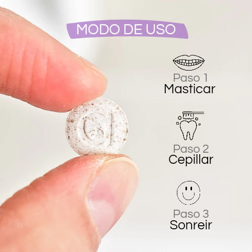 Pastilla de Lavado Dental | Limpieza Instantánea Donde Estés (50 unidades)